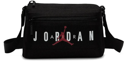 e*a様 Jordan ブラック ショルダーバッグ Nike Jordan UNISEX Body Bag 3.3L HBR BLACK ZIP CROSSBODY SM9031