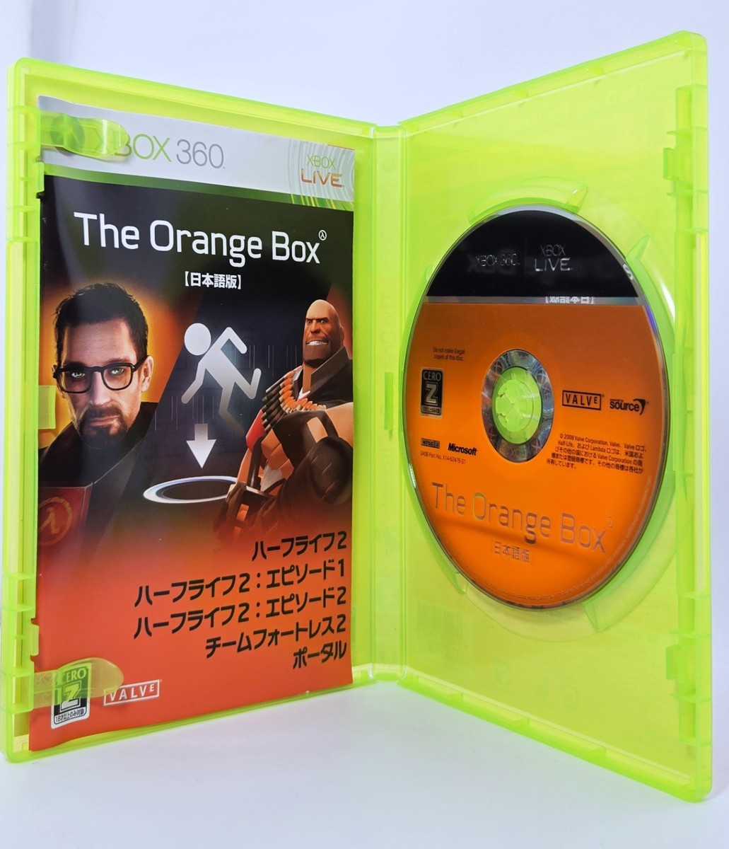 The Orange Box (Microsoft Xbox 360) Japan Import ENGLISH 🍁 Seller