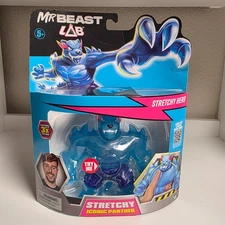 Mr Beast Feastables Exclusive Panther Stretchy Hero Mr Beast Lab  NEW IN PACKAGE