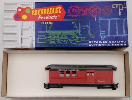 Kit combinado de coche de equipaje Roundhouse 7762 HO Goore & Daphhetid Overton | Zustand: New