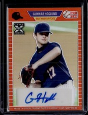 2021 Pro Set Metal - 1989 Pro Set Base Auto Red #PA-GH1 Gunnar Hoglund