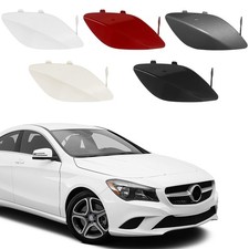 Front Bumper Tow Hook Cover for Mercedes-Benz CLA Gray Right Passenger Side
