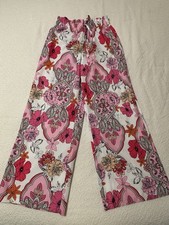 Pink Floral Trousers