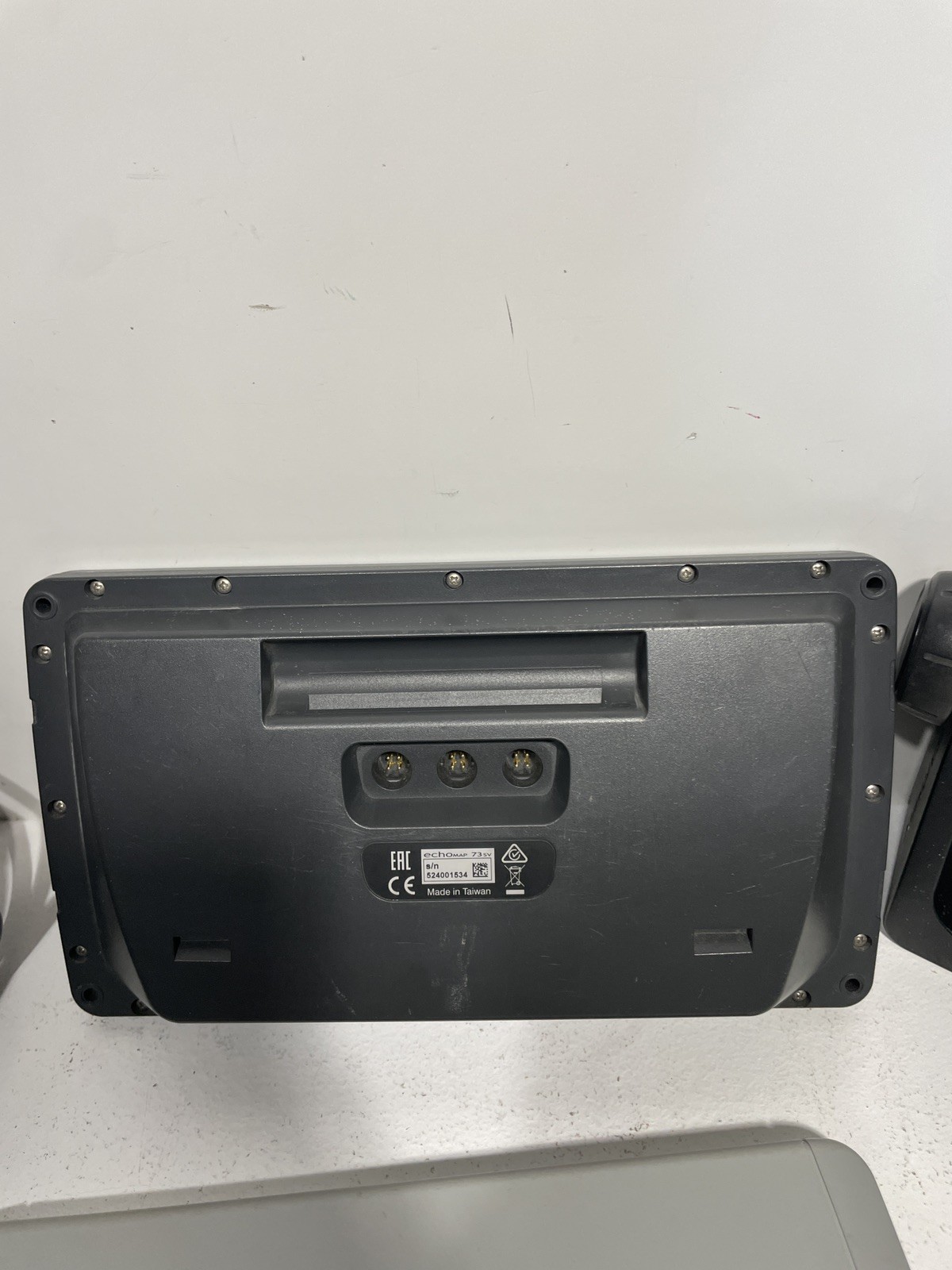 Garmin ECHOMAP 73sv Fish Finder Head Unit, Cover & Transducer