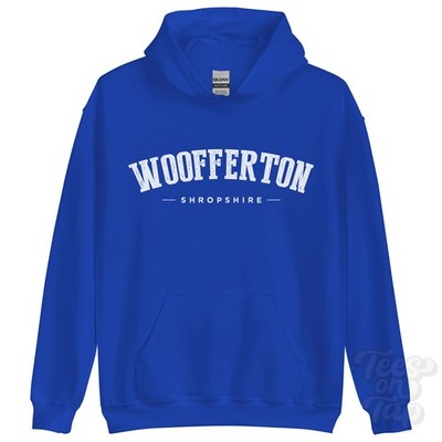 WOOFFERTON SHROPSHIRE HOODIE Richard's Castle England college varsity style