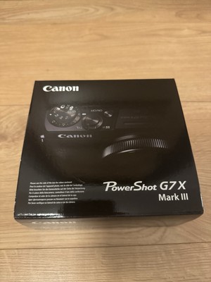 Canon PowerShot G7X Mark III 20.1MP Kompaktkamera - Schwarz