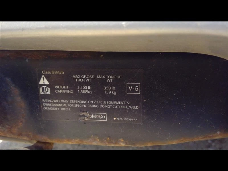 EXPLORER 2010 Hitch/Tow Hook/Winch 333945 - Image 2 of 3