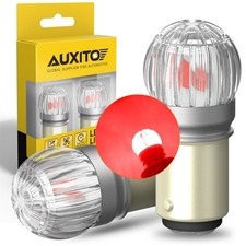 AUXITO 1157 7528 2357 3496 Red LED Bulb Tail Stop Brake Turn Signal Light Bright
