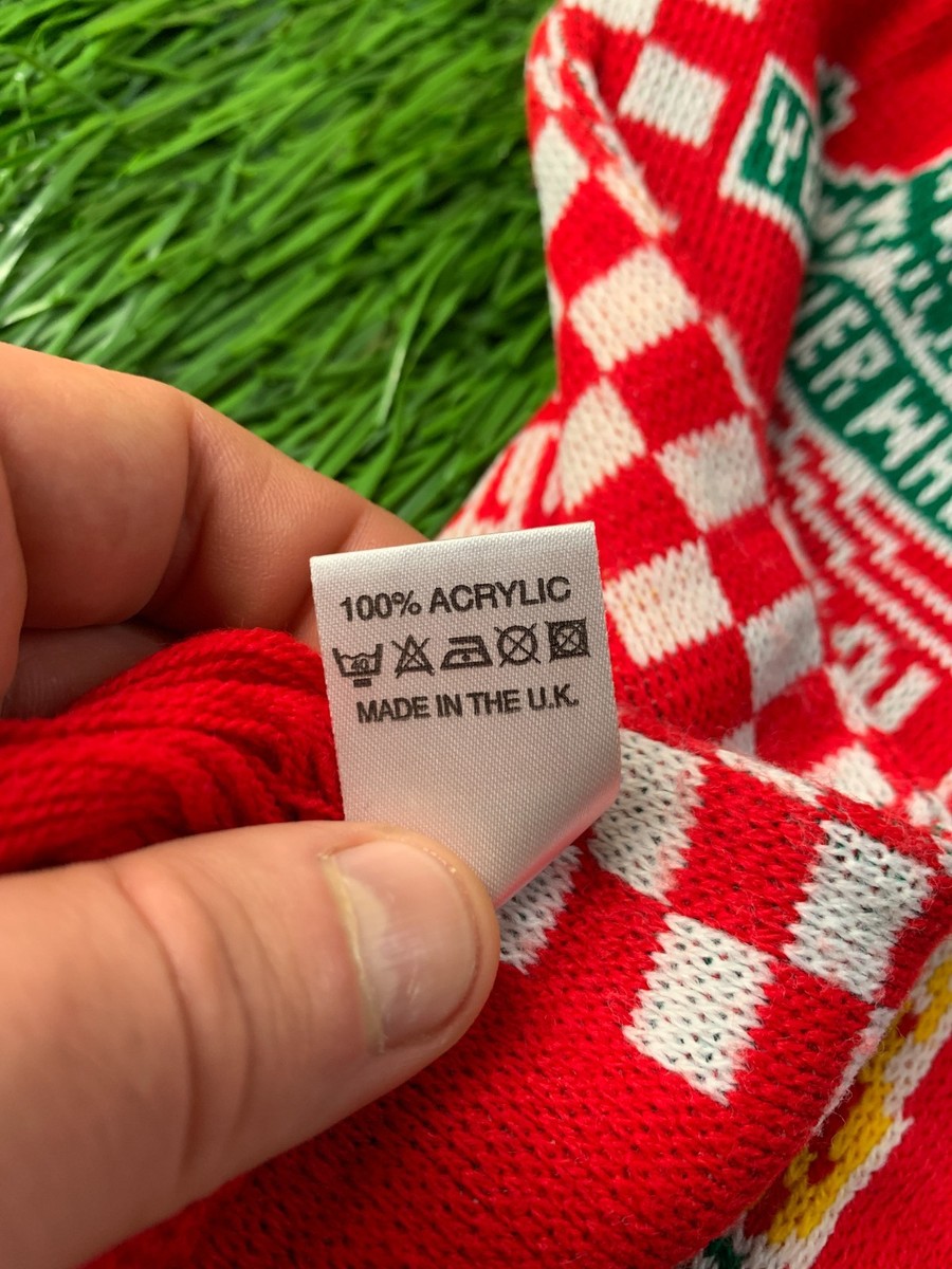 LIVERPOOL VS. MANCHESTER CITY 2012 FOOTBALL SOCCER MATCH SCARF