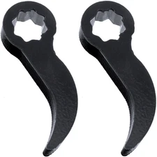 2 pack Pry Bar Wrench Adaptor Head 1/2"D Crowbar Adapter Head Tool Wrecking Bar