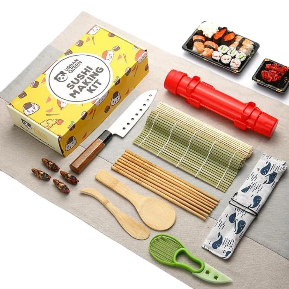 Sushi Making Kit All in One Sushi Bazooka Roller Set for Beginners with Mats,...
Opens in a new wind
