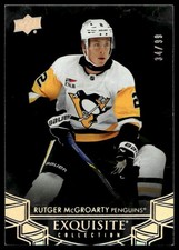 2024-25 Upper Deck Exquisite Rookie RC /99 Rutger Mcgroarty 
