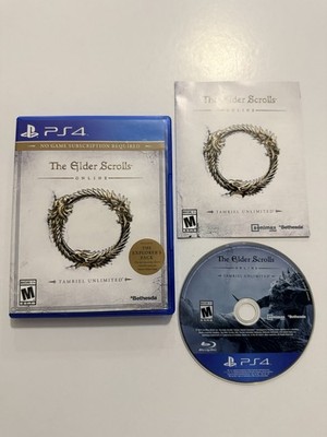 The Elder Scrolls Online: Tamriel Unlimited (Sony PlayStation 4 PS4, 2015) CIB