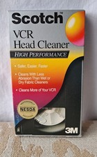 Scotch High Performance VCR Head Cleaner, Excellent condition pre-owned