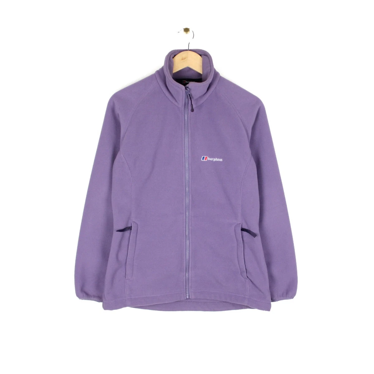 Berghaus Fleece Jacket Lilac Purple Hiking Walking Full Zip Womens