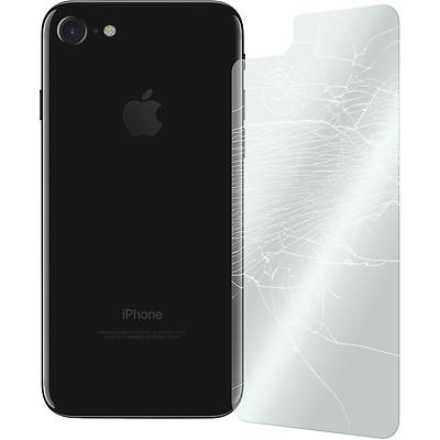 2x Glas-Folie für Apple iPhone 7 / 8 / SE 2020 Rückseite klar  Schutzglas