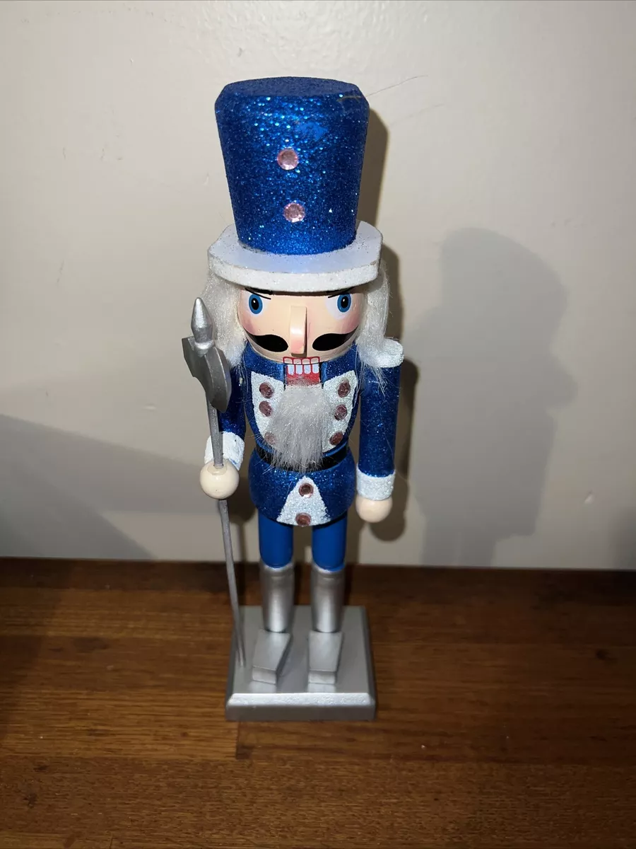 Christmas tree shop 10 nutcracker soldier Blue Nutcracker With Axe