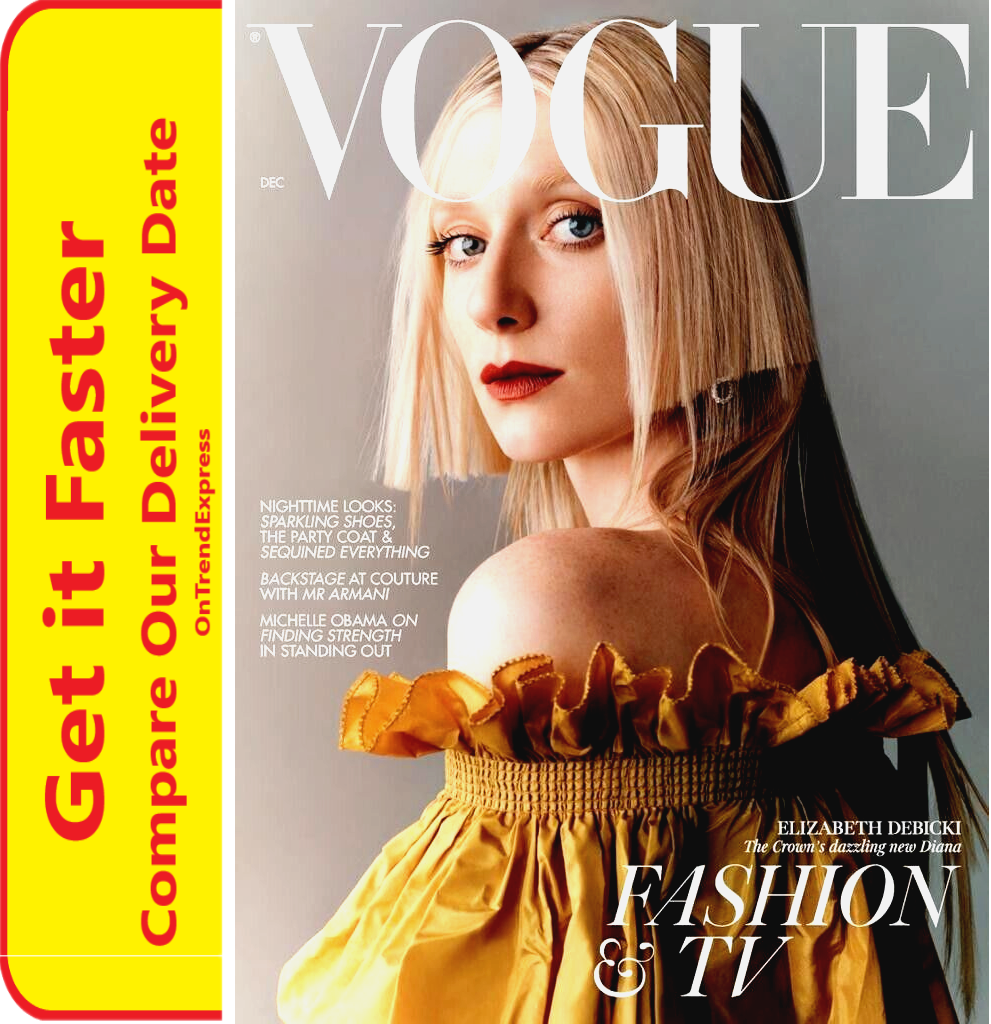 Vogue US Magazine Issue December 2022 Elizabeth Debicki Fashion