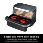 Ninja Foodi 7QT DualZone Air Fryer with FlexBasket and 6 Cooking Functions