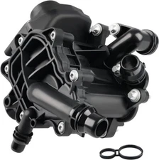 Engine Coolant Thermostat Housing Assembly Replacement for 11537644811,