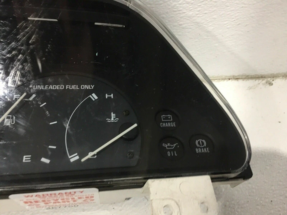 90 91 92 93 94 mazda 323 SIN TACH con panel medidor de racimo velocímetro de viaje 95k Foto 4 de 4