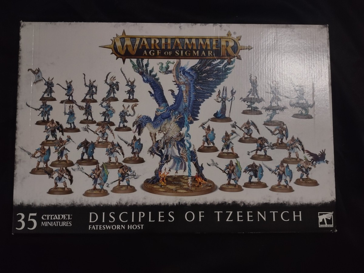 NIB Warhammer 40k Age of Sigmar Battleforce Disciples Of Tzeentch  