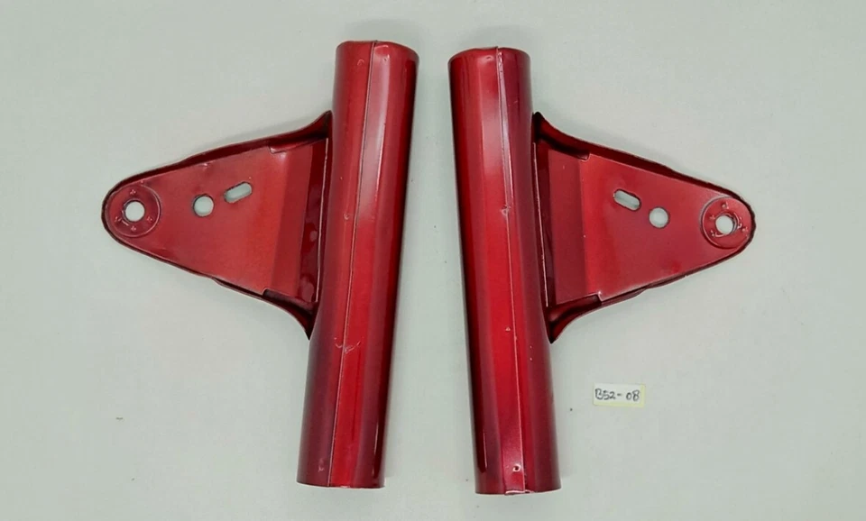 Yamaha YL2S L2SN L2 Super pode caber DX100 tampa de garfo dianteiro par vermelho NOVO - Imagem 3 de 4