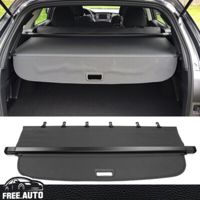 Retractable Trunk Security Tonneau Cargo Cover Fits 20-24 Subaru Outback 4DR PVC