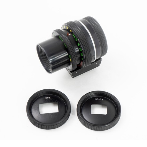 Linhof 9x12 4x5 75-360mm Universal Multifocus Viewfinder w/6X9 60X120 56X72 MASK - Picture 2 of 19