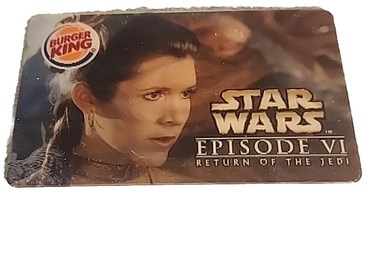 Tarjeta de regalo lenticular Burger King Star Wars El Retorno del Jedi 2005 (0 $) Foto 2 de 2