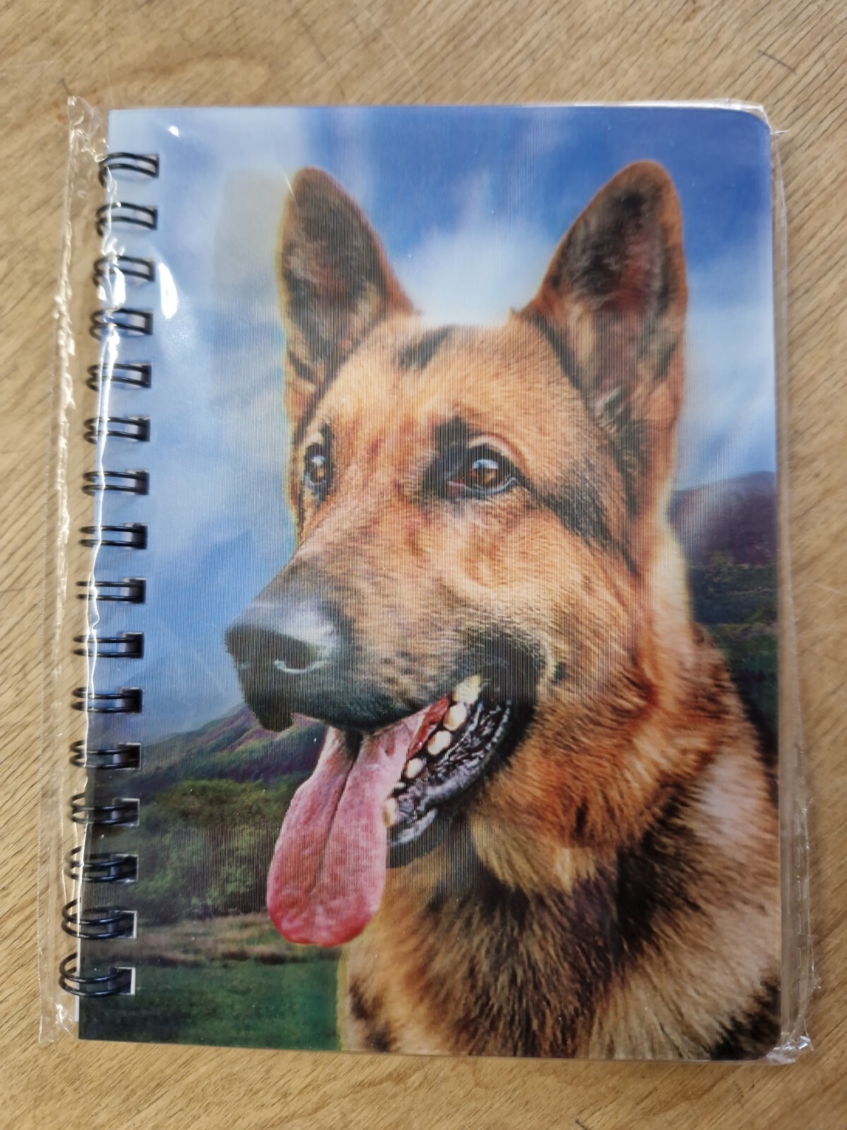 German Shepherd notebook German Shepherds Notebooks Dog lined A6 Notepad Dogs 3D