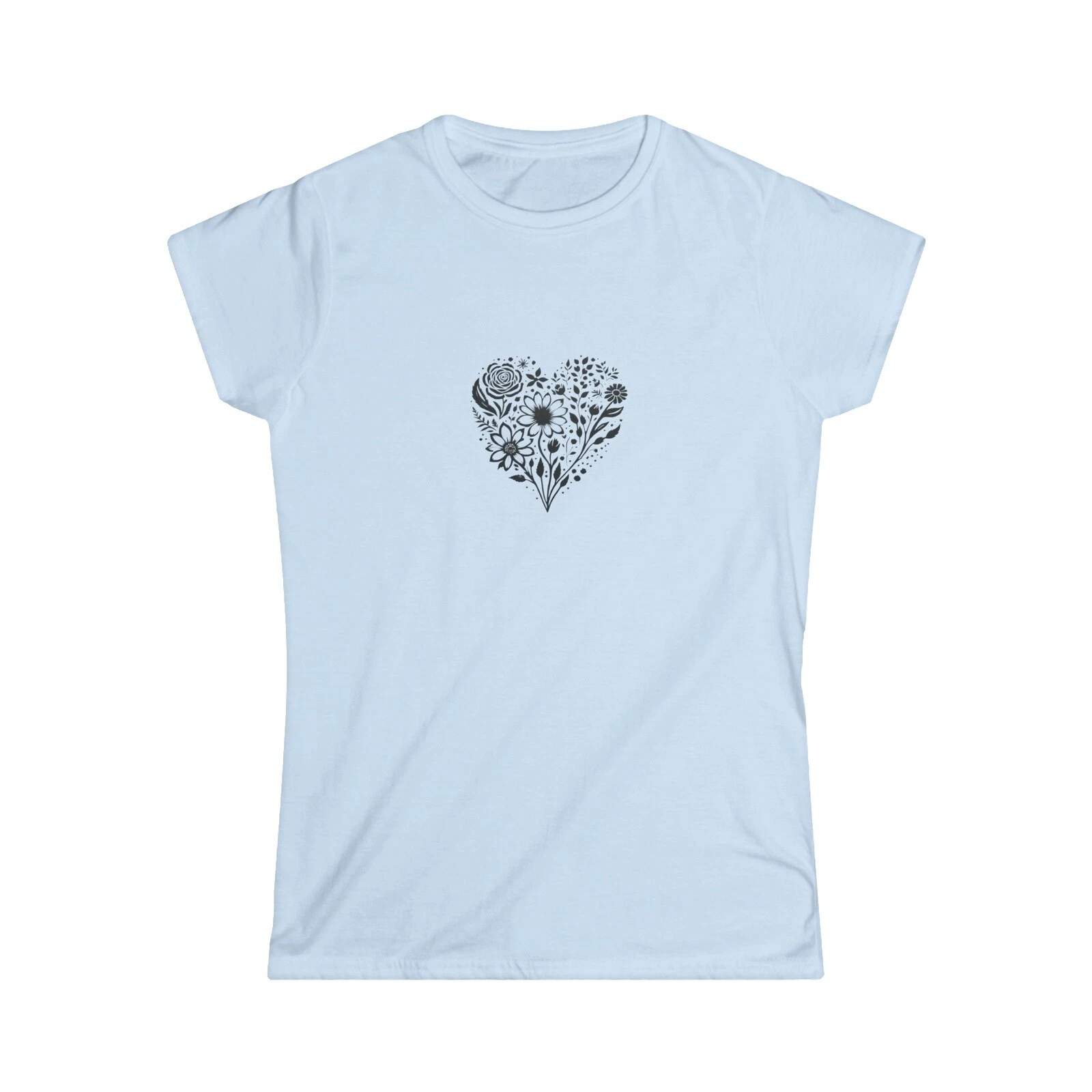 Tops floral Corazón para Mujeres
