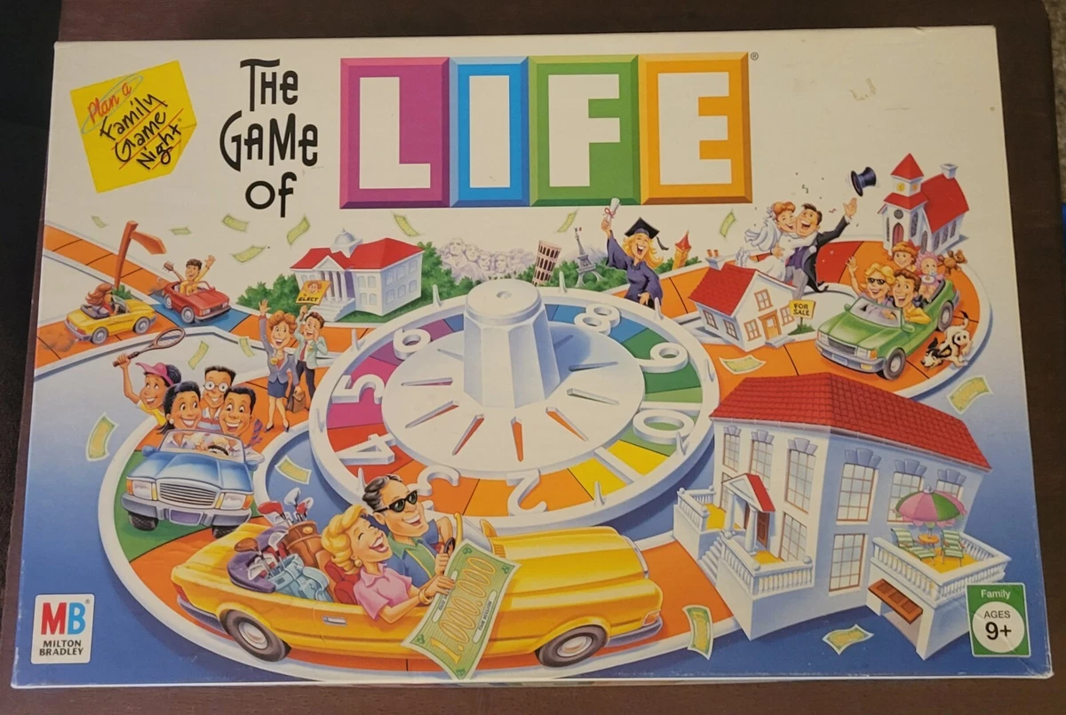 The Game of Life Game, Family Board Game for 2 to 4 Players, for