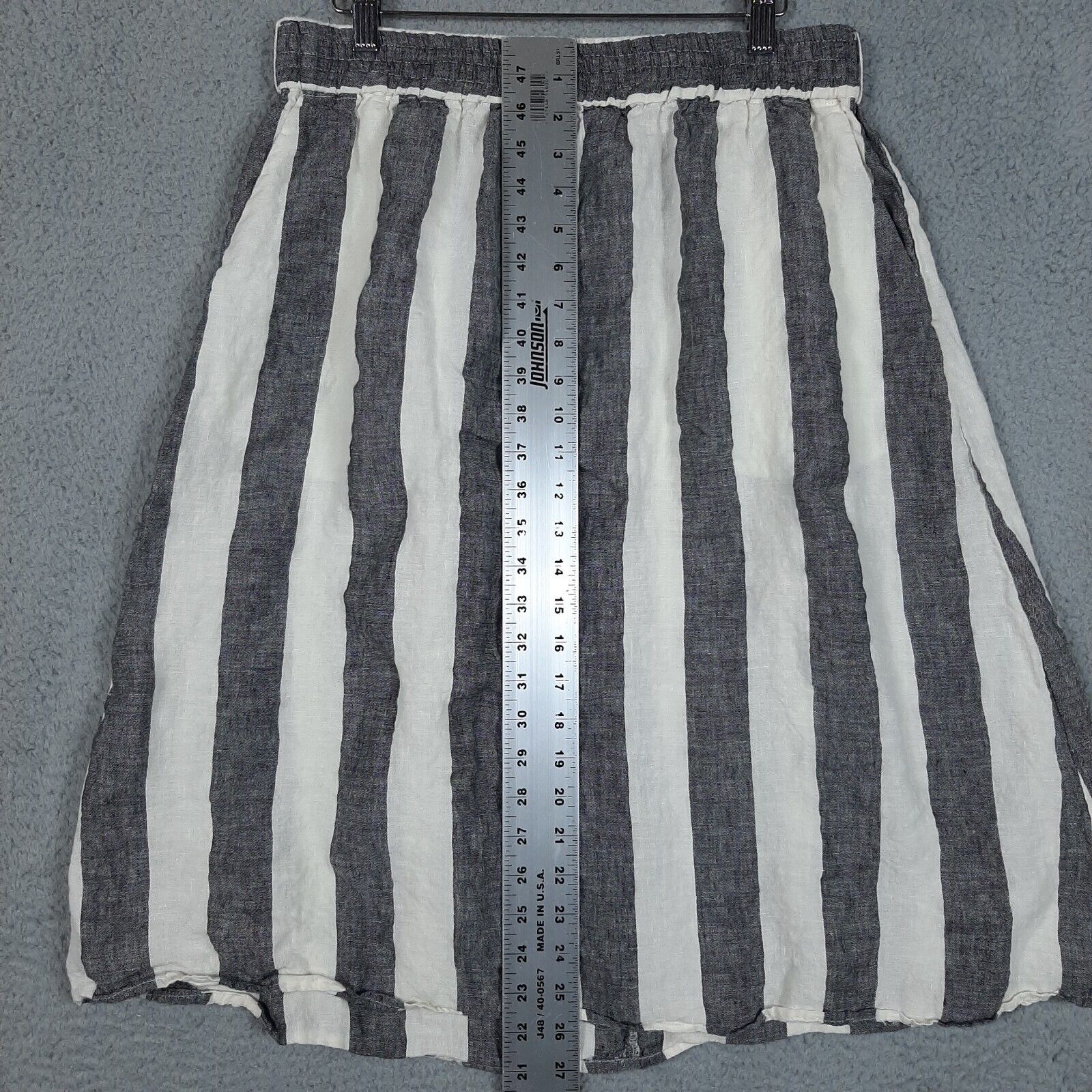 Catherine Malandrino Skirt Women's Large White St… - image 9