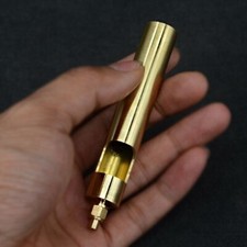 Industrial Brass Steam Whistle - 1/4"40 TPI Fitting - 88mm Live Steam Signal