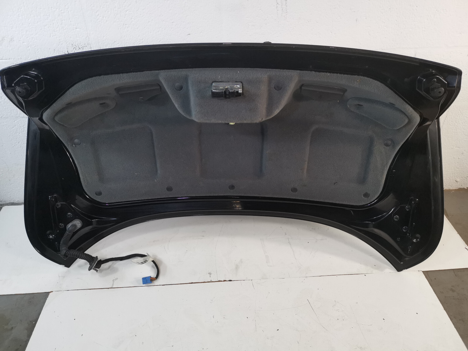 08-19 Maserati GranTurismo M145 Coupe Trunk Lid Panel Assembly Black OEM