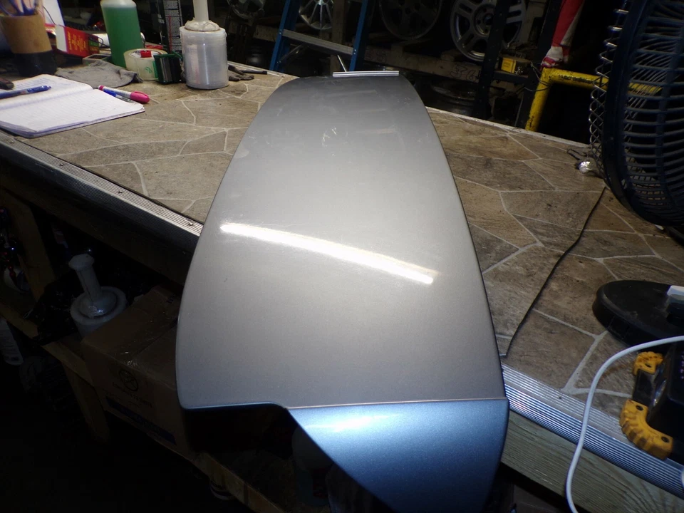 ☼2004-2010 BMW X3 *СИНИЙ МЕТАЛЛИК* ЗАДНИЙ СПОЙЛЕР С 3-М СТОП-СИГНАЛОМ OEM - Изображение 2 из 4