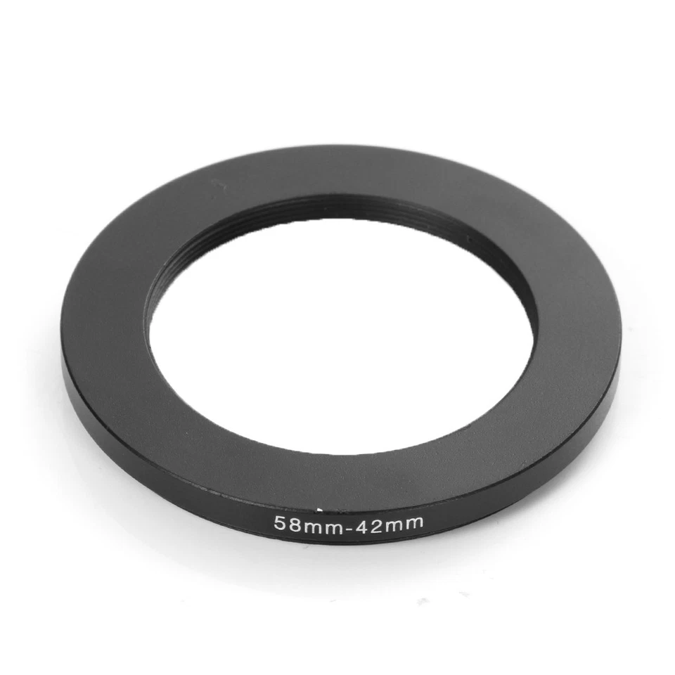 82mm-77mm 82mm to 77mm Step Down Filter Ring Adapter Black - Image 3 of 4