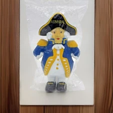 Admiral Nelson Appliance Vinyl Advertising Icon 7" Rubber Bank 1970's Sealed