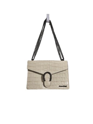 Marina Galanti Crossbody Leather Beige Italy
