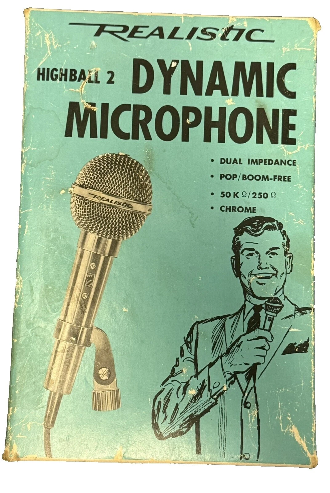 Micrófonos de audio profesional omnidireccional con Cable Realistic