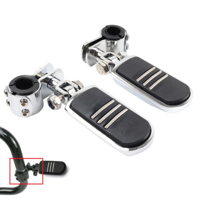 Für Harley Touring Road King Street Glide 1'' 1-1/4'' Highway Crash Bar Fußrasten