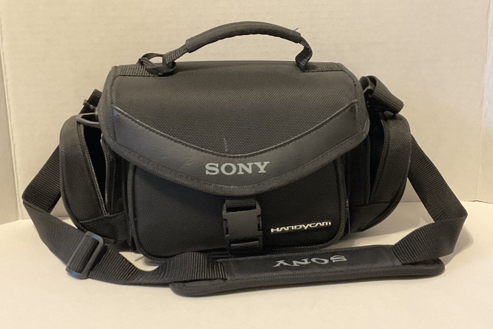Genuine SONY HANDYCAM Video Camcorder Soft Storage Case BAG ONLY w/ strap eBay