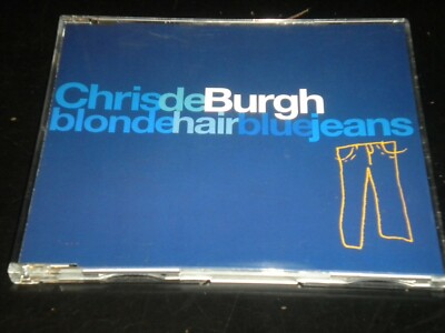 Chris De Burgh - Blonde Hair Blue Jeans - 3 Track CD Single - 1994 A&M Records