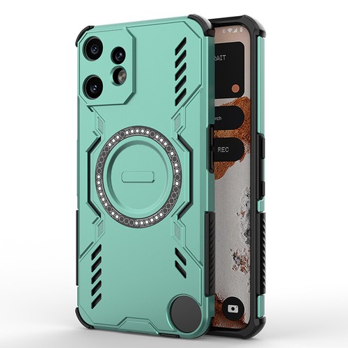 For Nothing CMF Phone 2 Pro, Hybrid Armor Wireless Magnetic Charging Case Cover - 第 14/15 張圖片