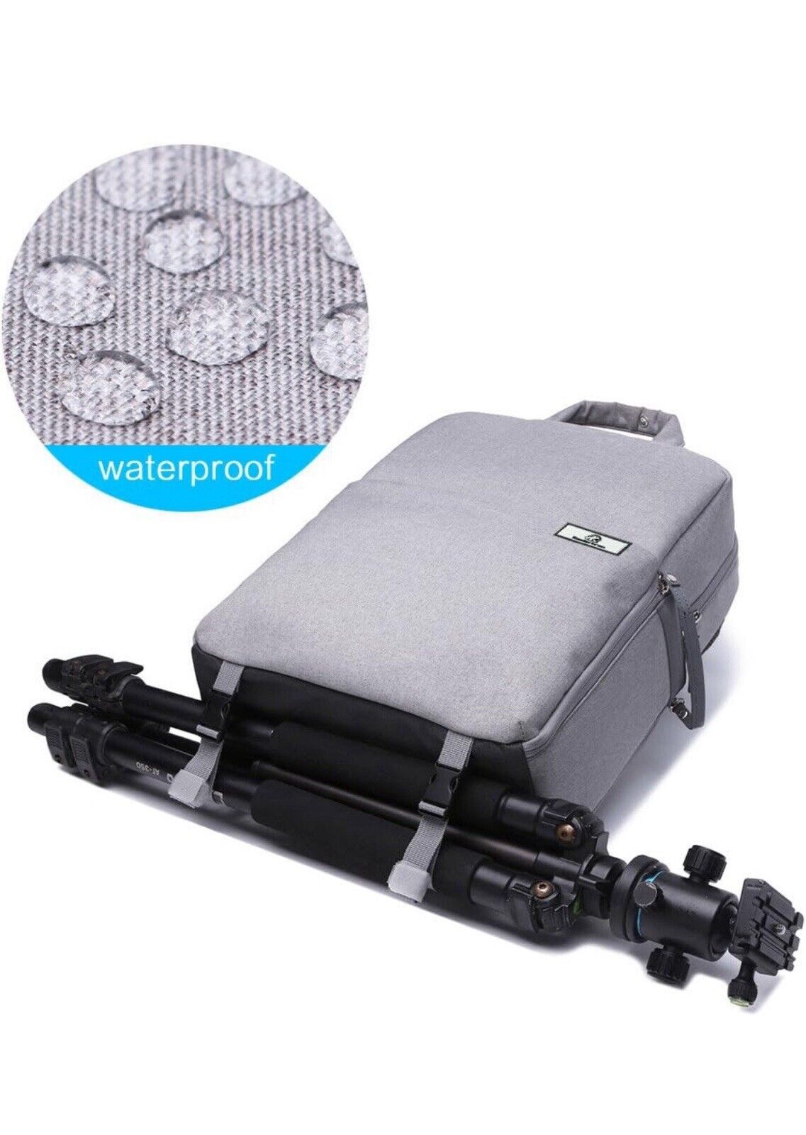 Koolertron Gray Waterproof Camera Backpack Laptop… - image 7