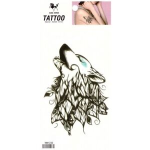 Tatouage loup et tête de loup - modèles et signification en images