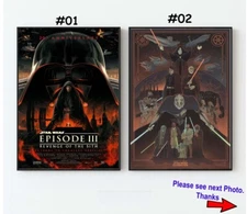 Revenge of the Sith 20th Anniversary Movie reprint Poster, Wall Art