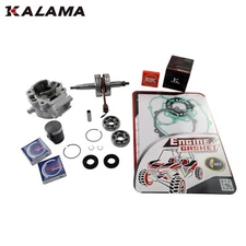 2006-2021 KX 65 Engine Rebuild Kit KALAMA Crankshaft Cylinder Piston Gaskets