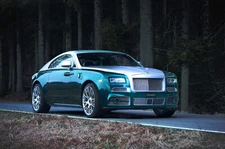 Rolls Royce Wraith Blue High Res Wall Decor Print Photo and Poster - CAR088